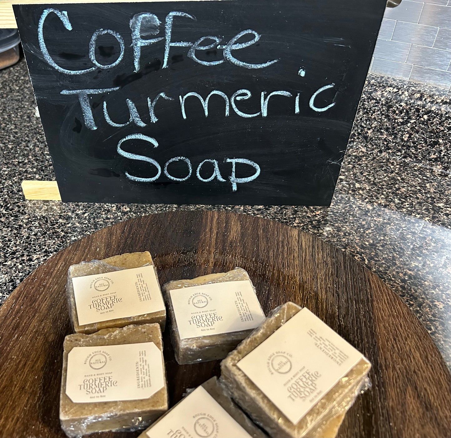 Coffee Turmeric Soap