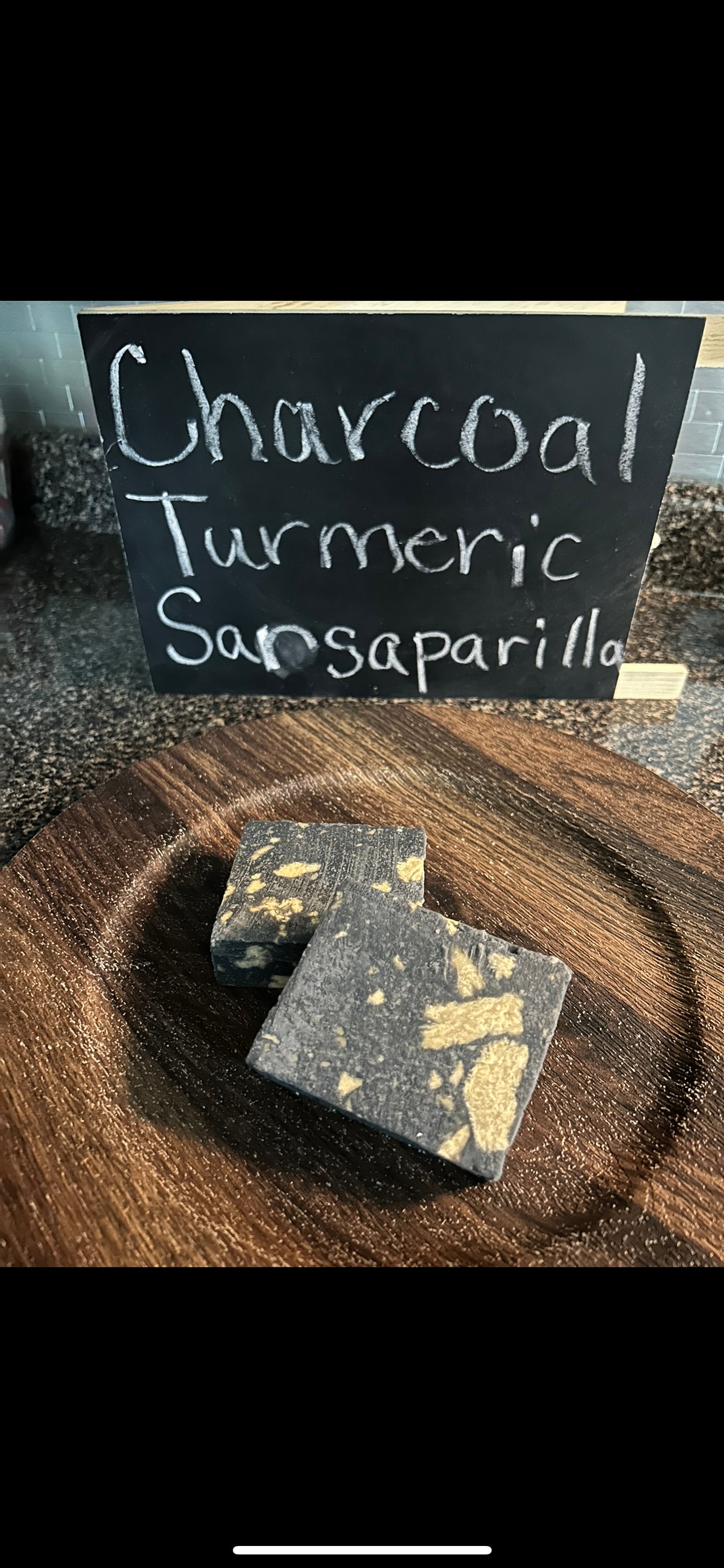 Charcoal Turmeric Sarsaparilla Soap